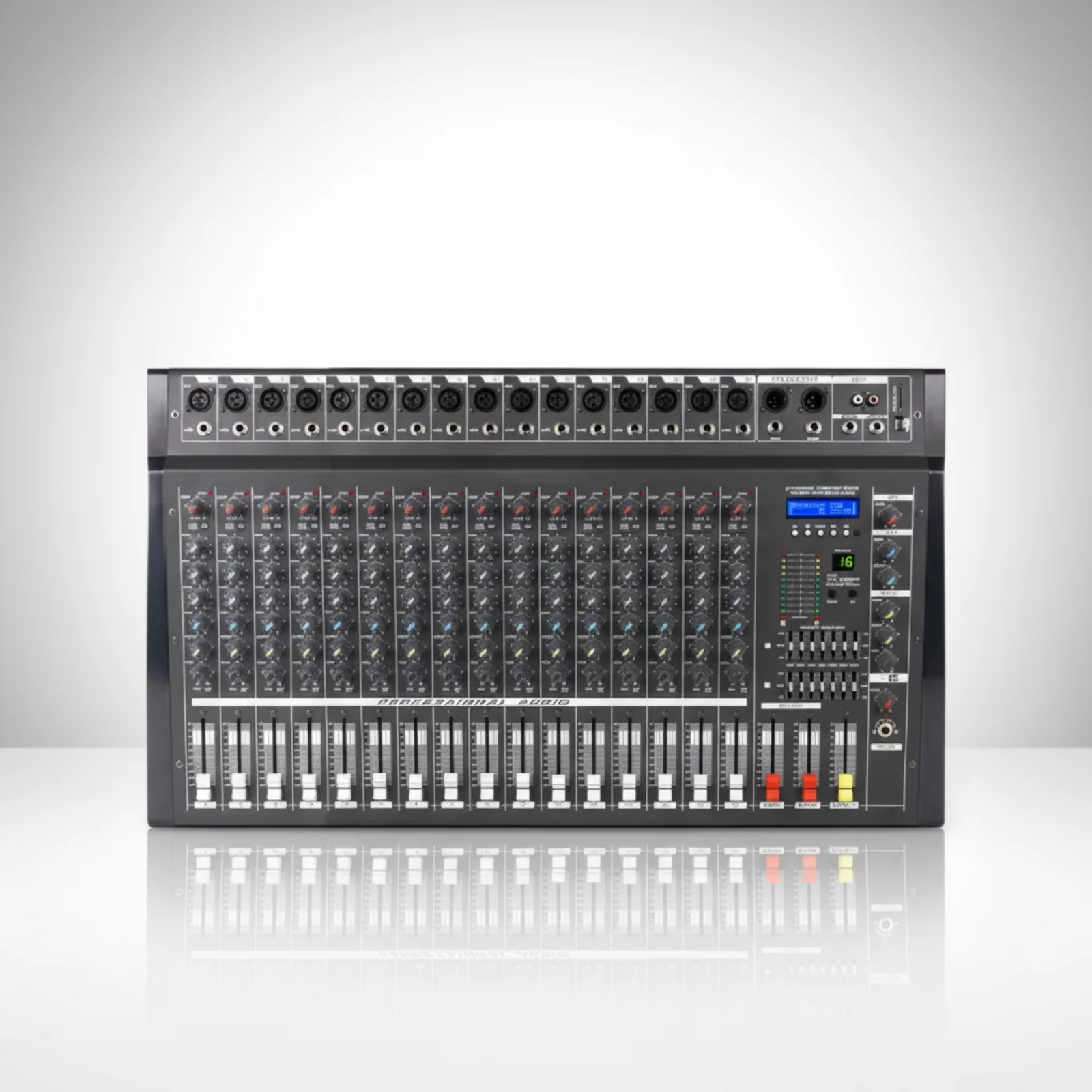 O-max 16 Channel powered mixer